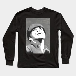 Jack Nicholson Cuckoo's Nest painted Long Sleeve T-Shirt